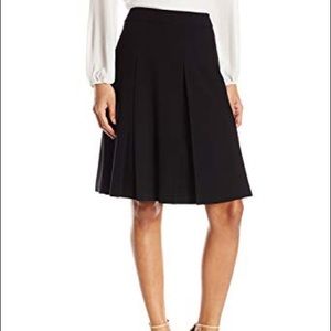 Nine West A-Line Pleated Wear-to-Work Skirt, NWOT